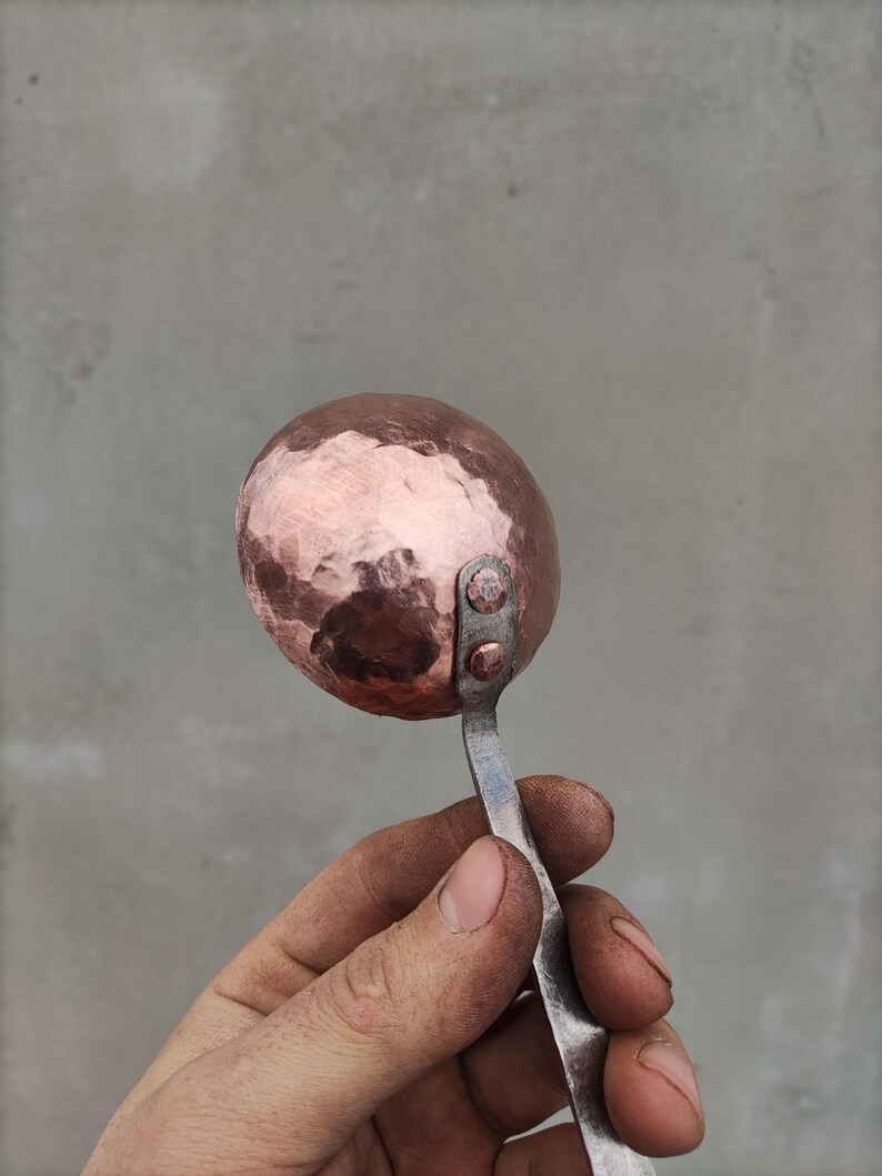 BushcraftUkraine Forged Measuring Spoon - Thumbnail 4