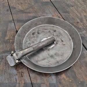 Bushcraft Frying Pan, Harrow Disk Steel Camp Pan
