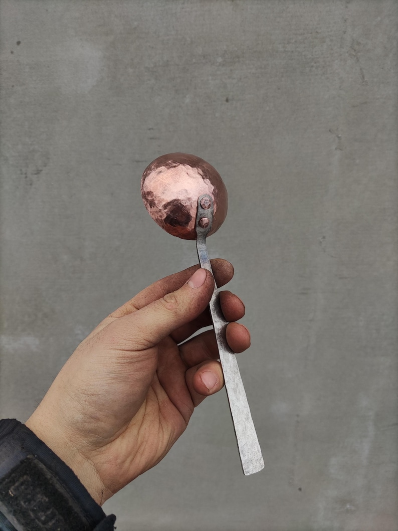 BushcraftUkraine Forged Measuring Spoon - Thumbnail 2