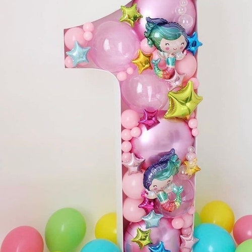 20-40 inch Balloon numbers, frame for a mosaic of balloons, birthday numbers, Balloon number, shops Giant event numbers