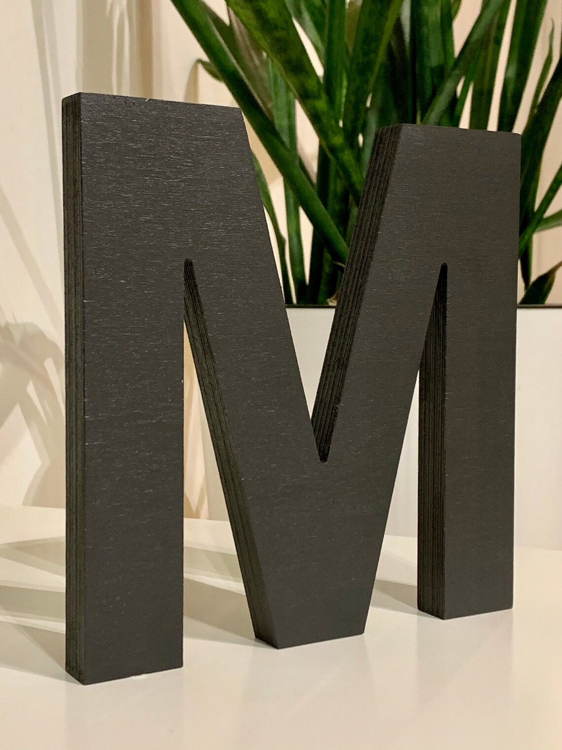 Schwarze Buchstaben für die Wand Große Holzbuchstaben Holz Etsy.de