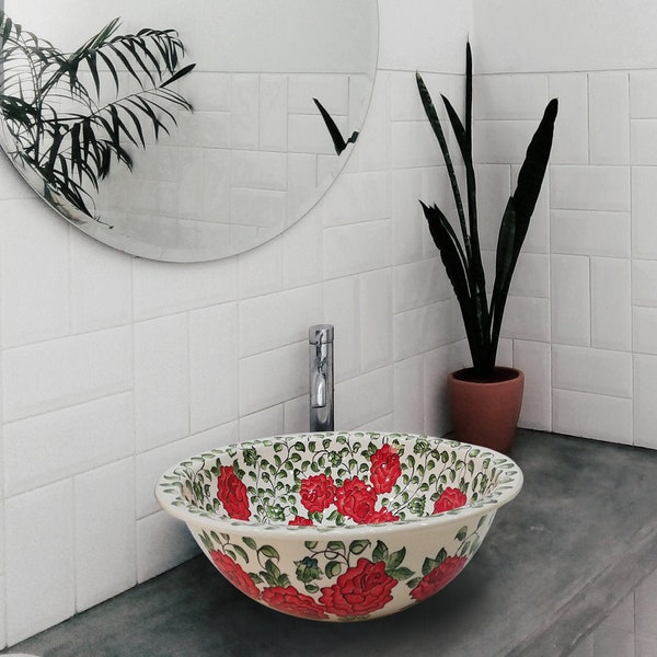 Hand Painted Sink Etsy