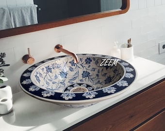 Half Round Bathroom Vanity - Etsy