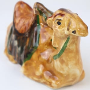 Camel Sculpture, Camel Statue Figurine, Animal Bust & Figurine, Ceramic Miniatures, Decorative Gift Idea,  Biblical Nativity Scene Animal