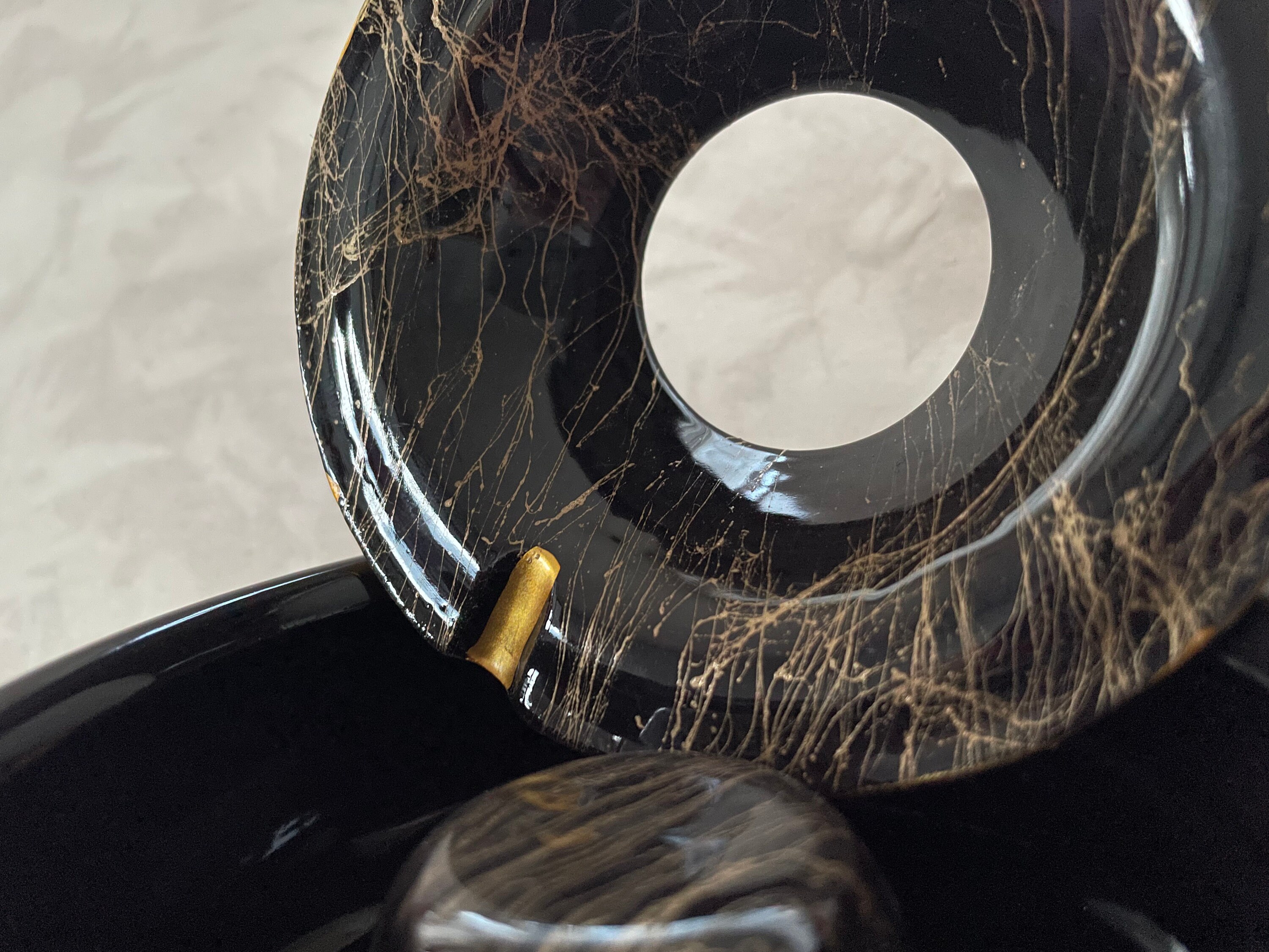 Posacenere In Ceramica Con Coperchio - Antivento Per Interni Ed Esterni, Design Elegante - Foto 7