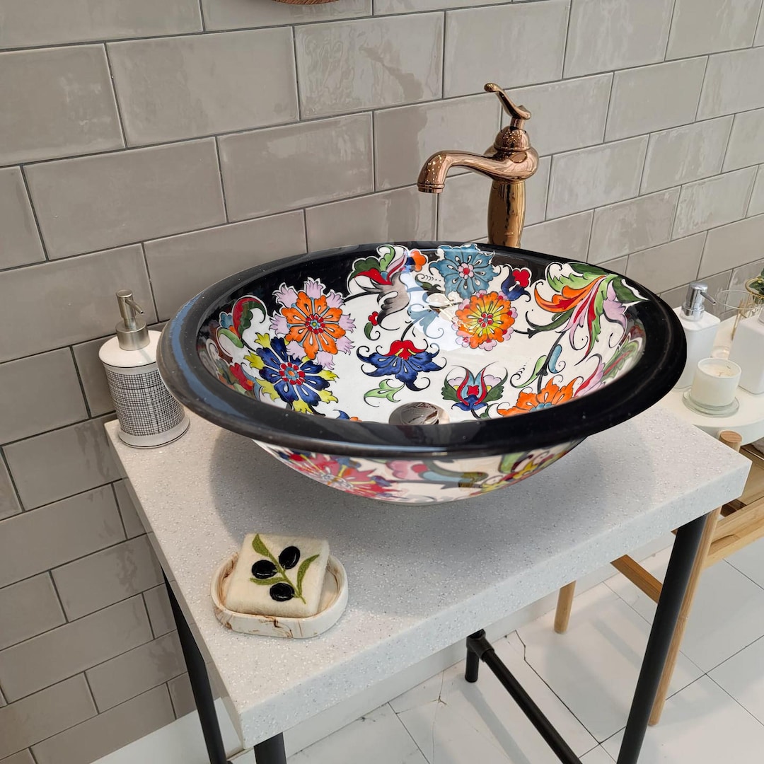 レトロな洗面台