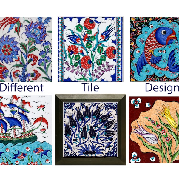 Wall Hanging Tile Etsy