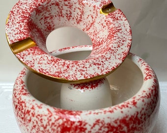 Posacenere A Granchio In Ceramica Con Coperchio - Decorazione Divertente Per Interni/Esterni - Foto 4