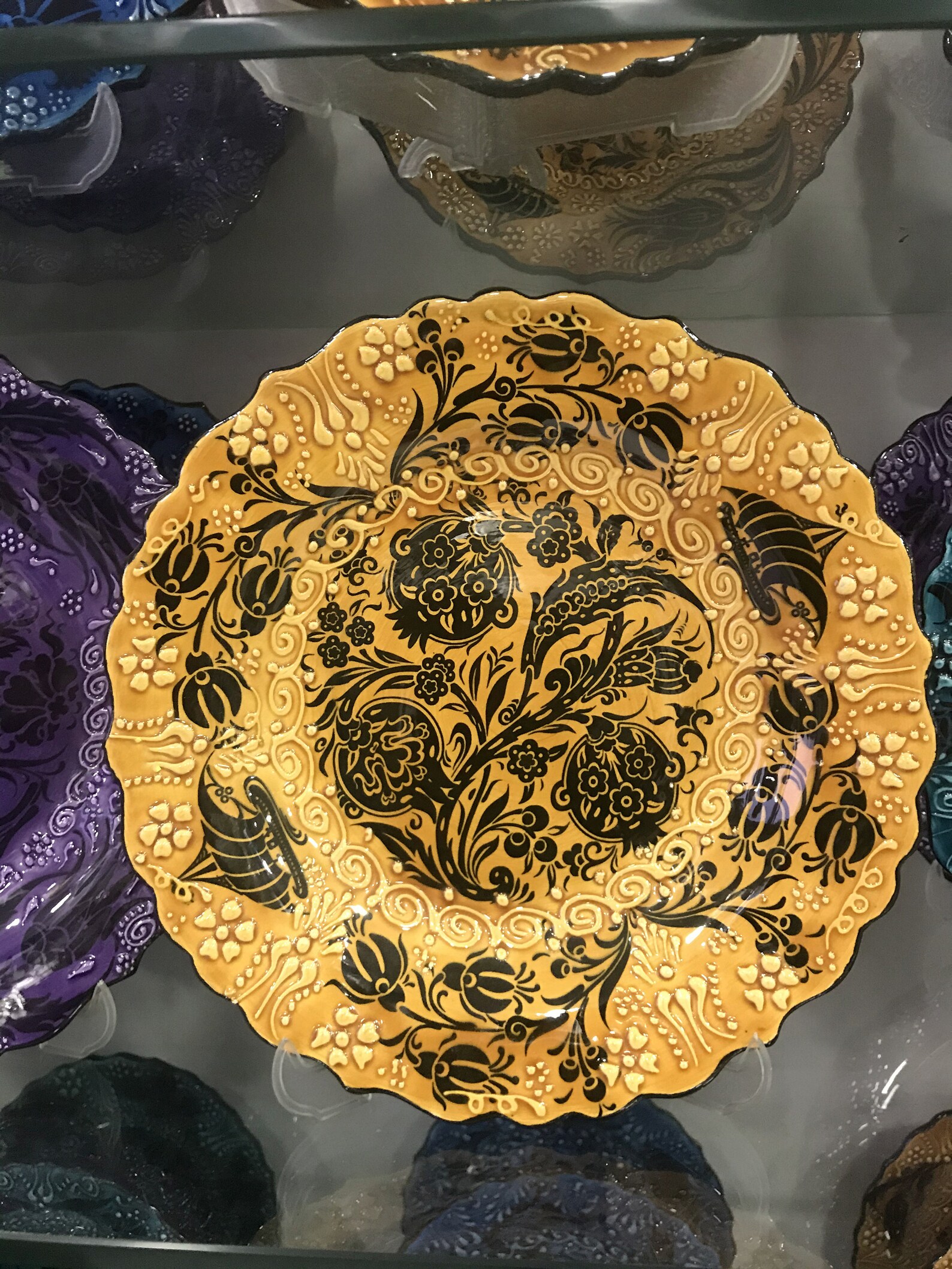 Ceramic Wall Hanging Plates for Guest Room Add Soul to Your Etsy