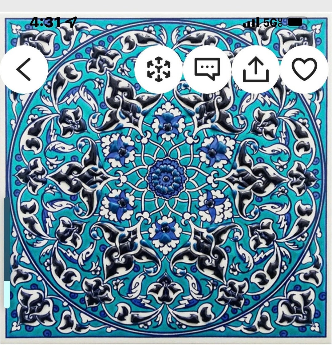 Set of 3, Framed Tile, Wall Art Decor, Perfect to Space, Hang Them for