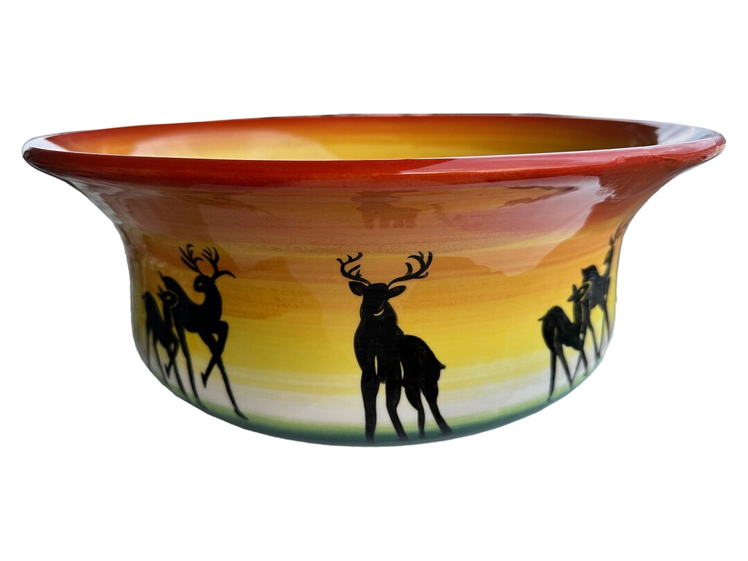 Bathroom Farmhouse Vessel Sink, Round Basin, Above Countertop Vanity ...