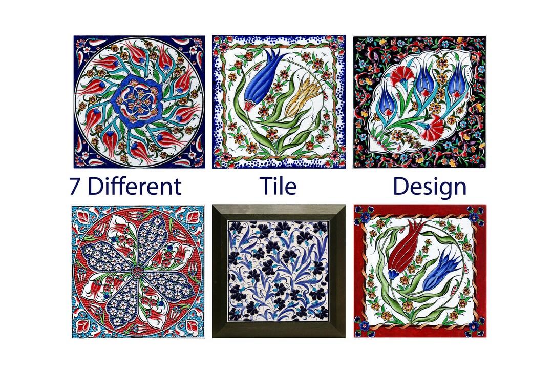 Ceramic Wall Decor Tile Sign, Kitchen Backsplash, Tabletop Hand Paint