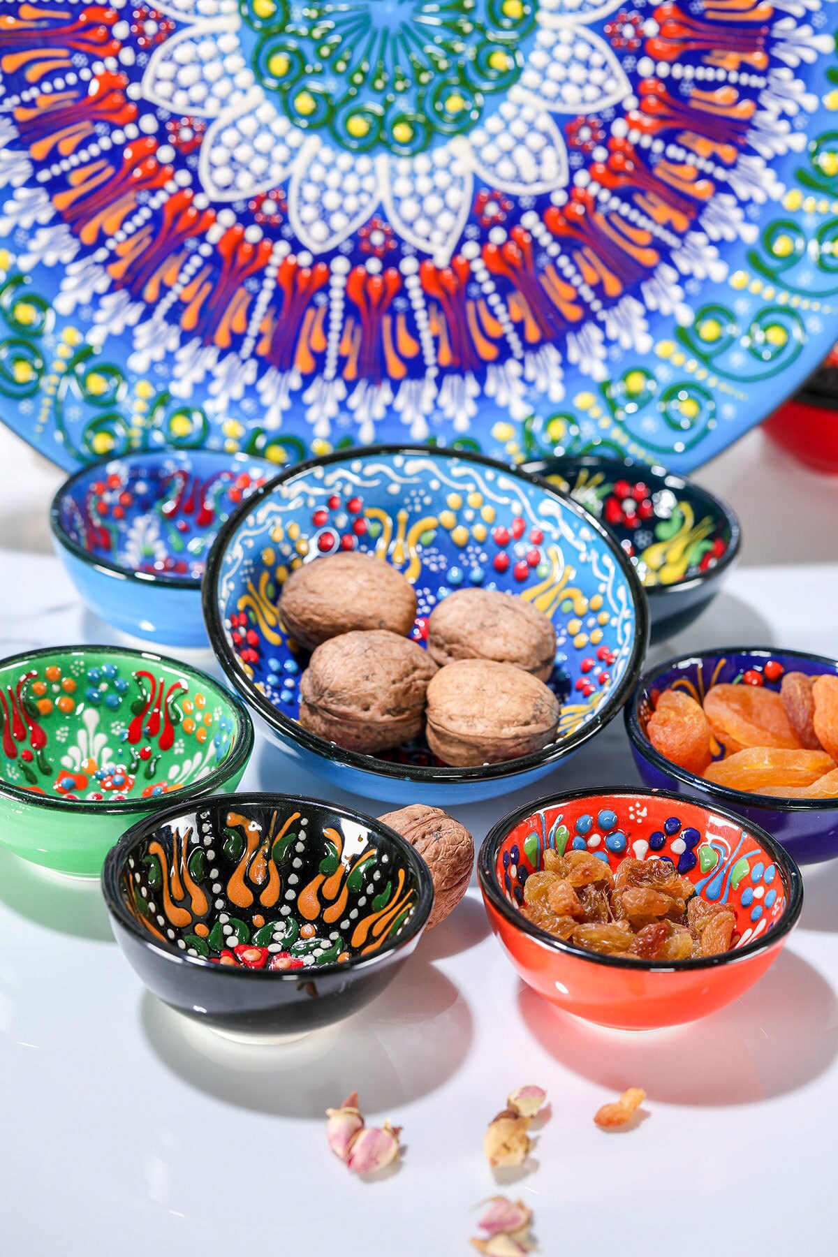 Ceramic Plate and Bowl 9 Piece Everyday Dinnerware Premium Etsy