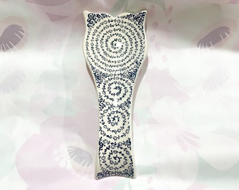 Hermoso soporte para cucharas y cucharones de cerámica, soporte para espátulas de cocina, soporte para utensilios, soporte para cucharas, soporte para utensilios, soporte para cucharas de cocina