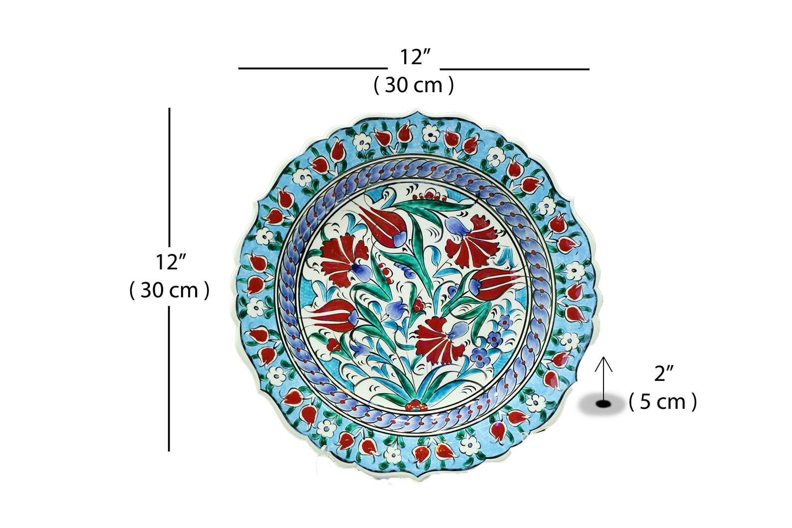 Ceramic Wall Hanging Plates for Living Room Modern Etsy