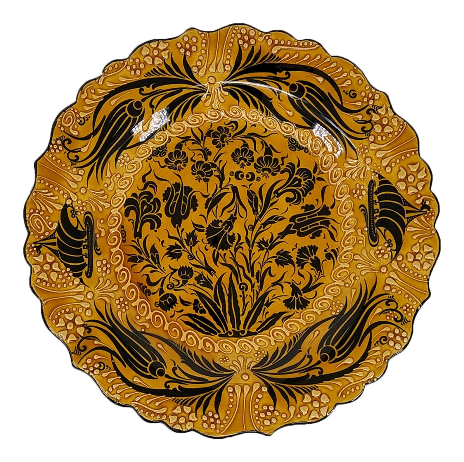 Ceramic Wall Hanging Plates for Guest Room Add Soul to Your Etsy