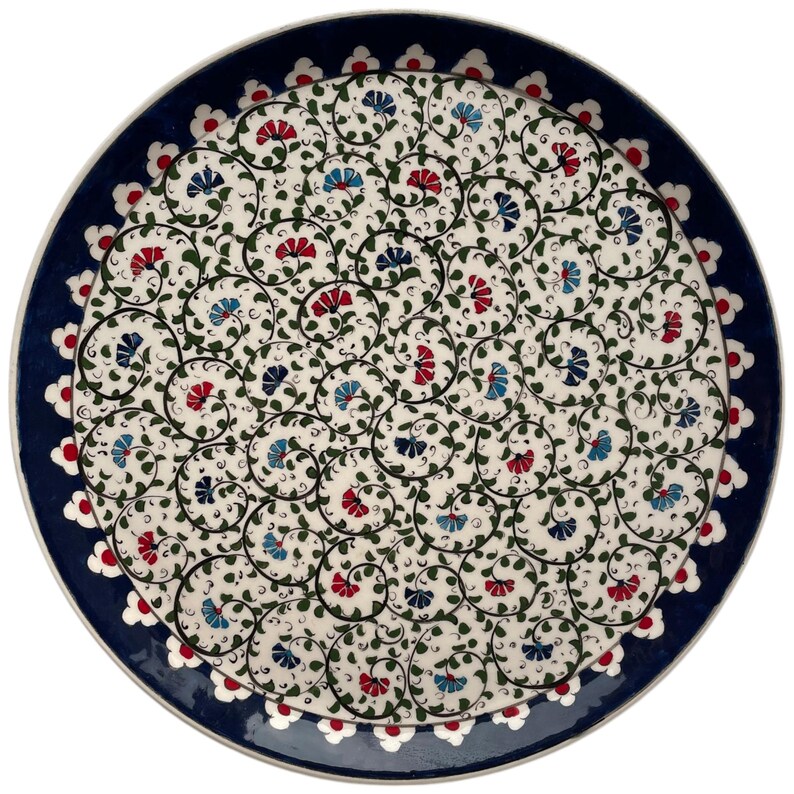 Set da portata per antipasti, snack, patatine e salse, piatto da portata in ceramica turca, meze, stoviglie fatte a mano, regalo per lei, regali per inaugurazione della casa immagine 4