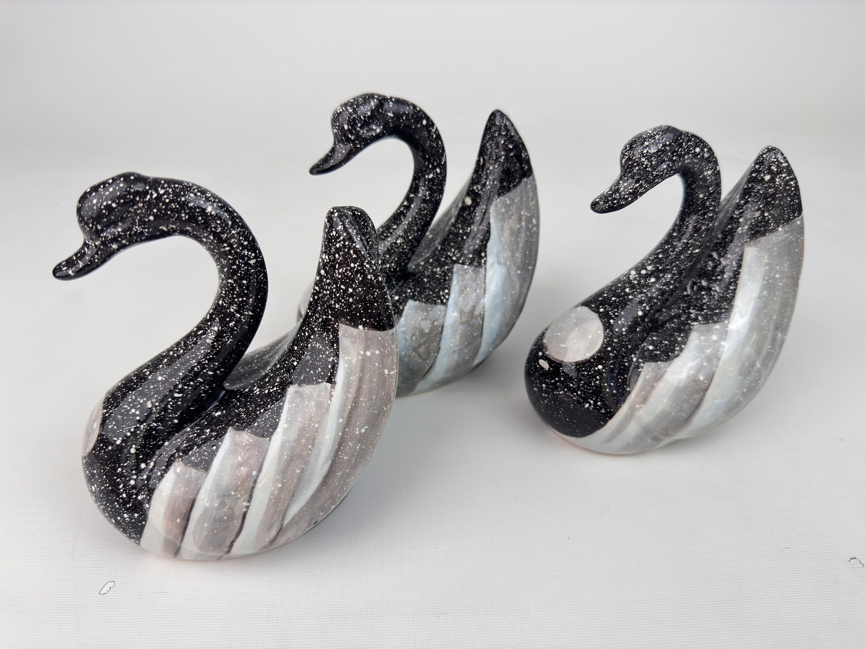 Clay Swan Sculpture - Etsy