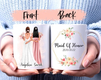 Maid Of Honor Mug, Will You Be My Maid Of Honor Mug, Maid Of Honor Proposal Mug, Maid Of Honor Gift, Matron Of Honor Proposal Mug,Custom mug