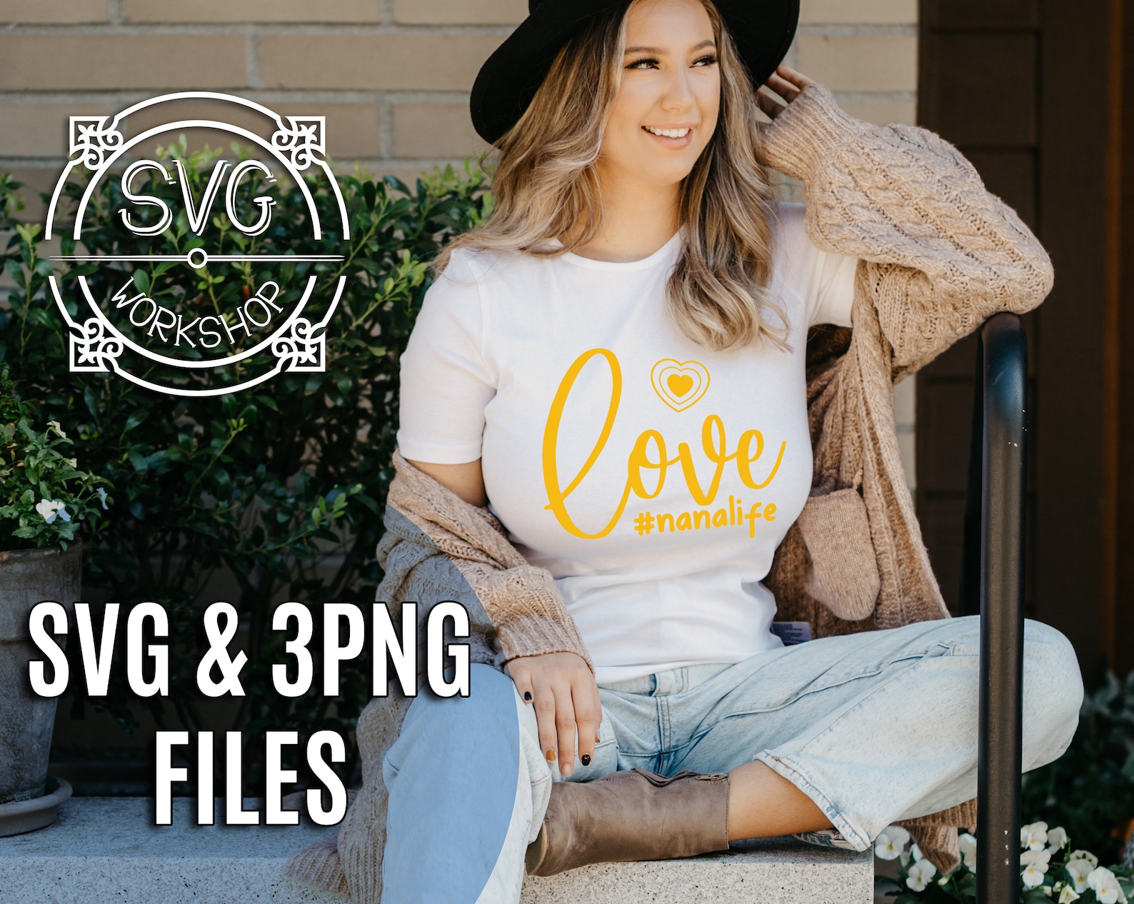 Download Love nana life svg file for cricut and silhouette cameo ...