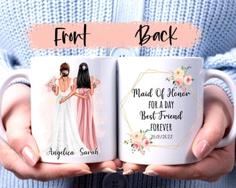 Maid Of Honor Mug, Will You Be My Maid Of Honor Mug, Maid Of Honor Proposal Mug, Maid Of Honor Gift, Matron Of Honor Proposal Mug,Custom mug