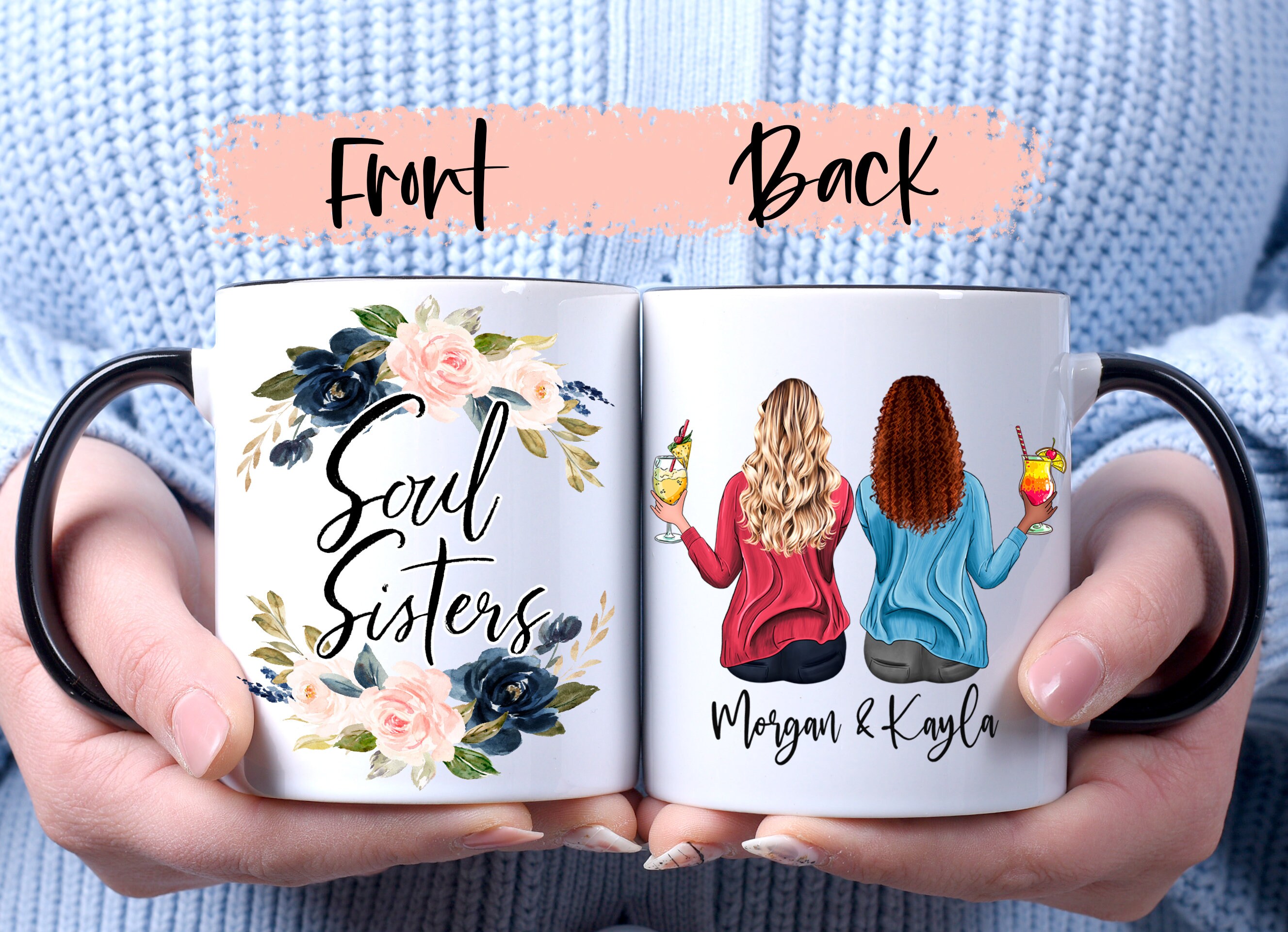 Personalized Best Friend Gifts Best Friend Christmas Gift Idea - Etsy ...