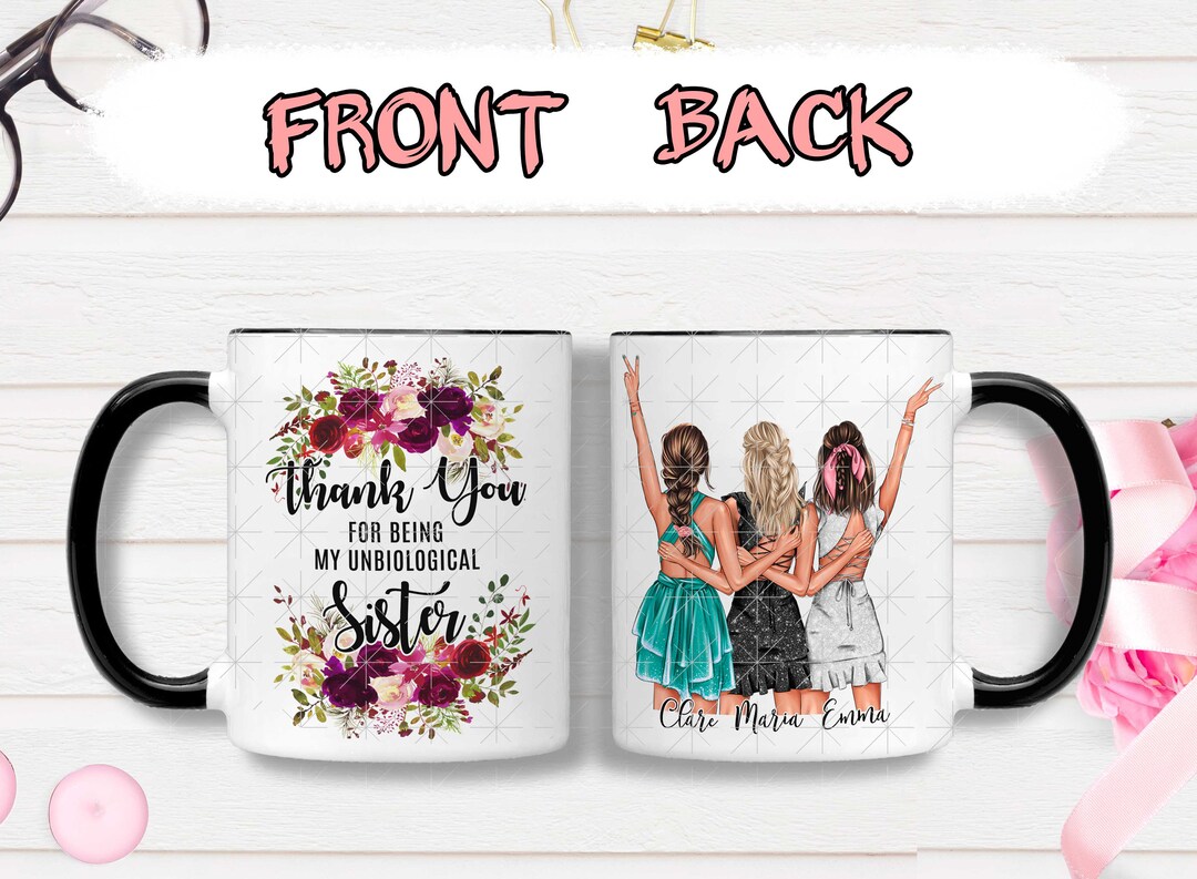 Personalized Best Friend Mug - Soul Sisters - Custom Coffee Mug ...