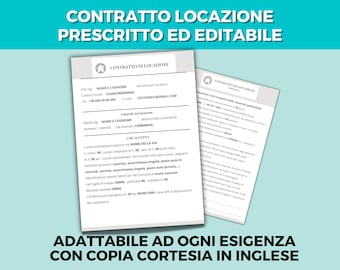 Contratto di Affitto