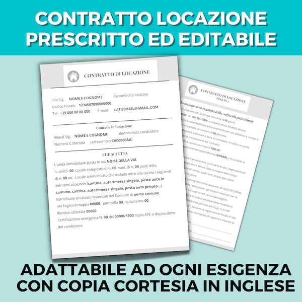 Contratto di Affitto