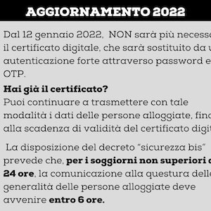 Registrazione ospiti questura modulo per raccogliere i dati dei tuoi ospiti e inviarli tramite Alloggiati web immagine 6