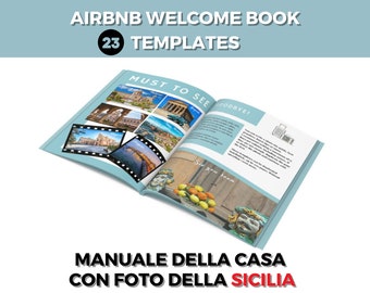 Airbnb welcome book Sicily, Italy