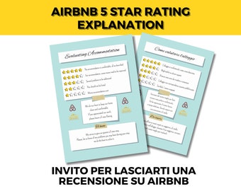 5 star rating explanation for vacation rental