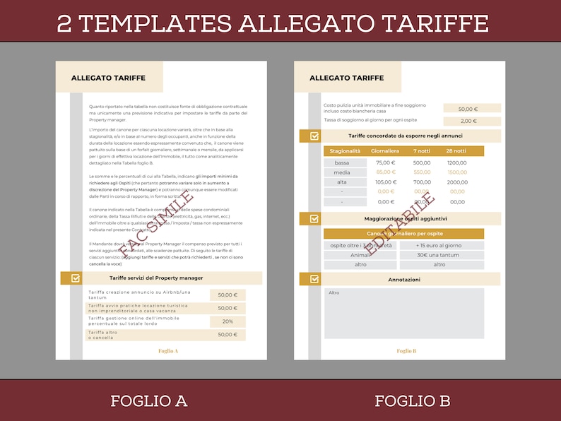 Holiday home management contract for third parties mandate for tourist apartments Property Manager editable with Canva tutorial image 6