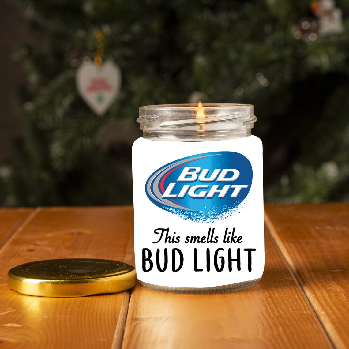Smells Like Bud Light Candle Funny Candles Celebrity Gifts