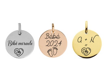 Gepersonaliseerde medaillon, gepersonaliseerde gegraveerde medaille