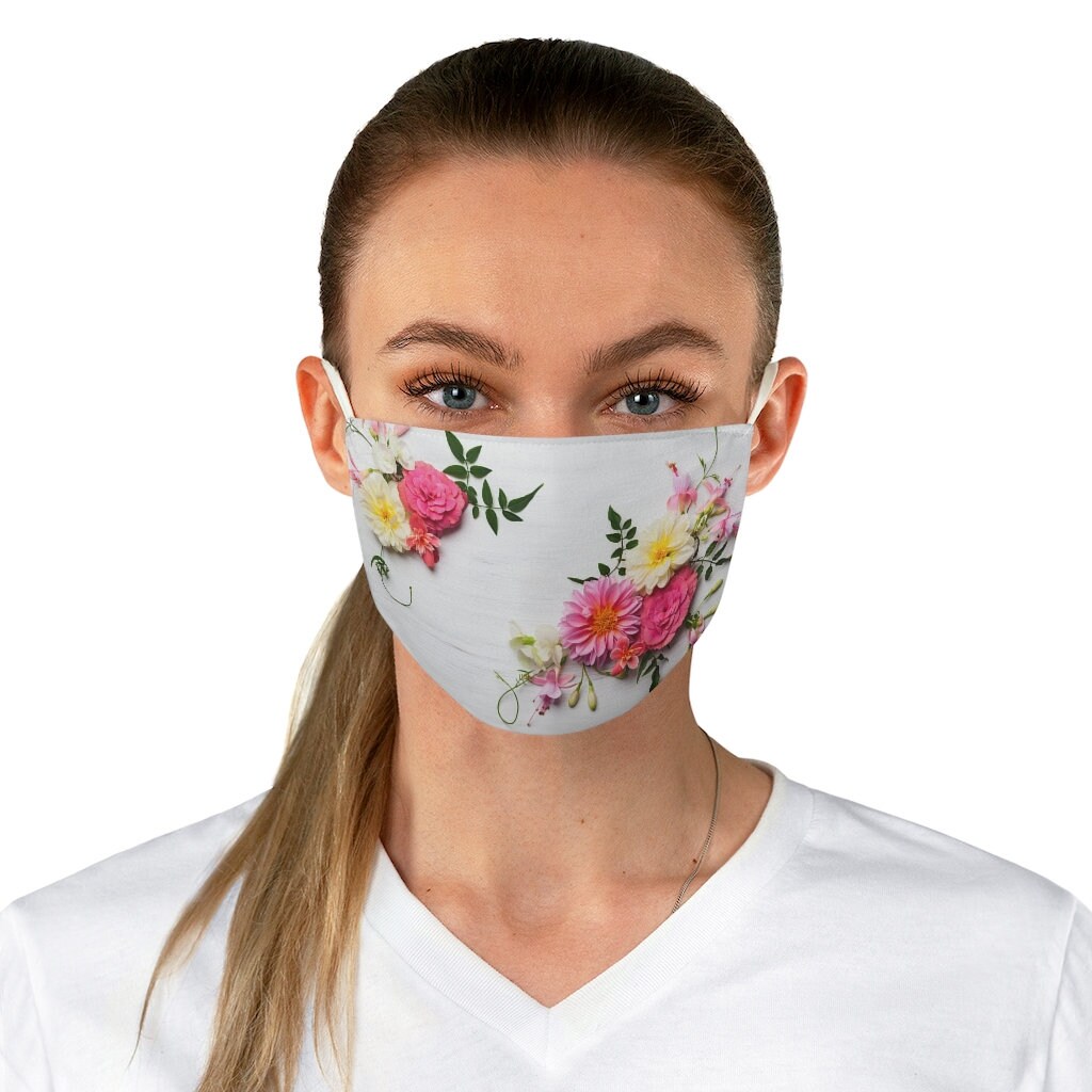 Fabric Face Mask Etsy