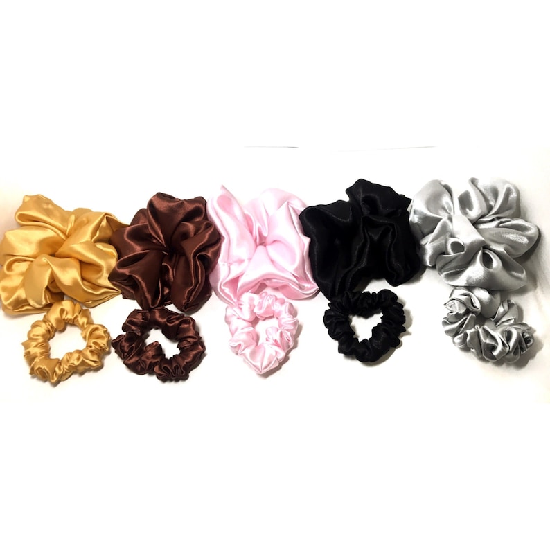 Mini Satin Scrunchie