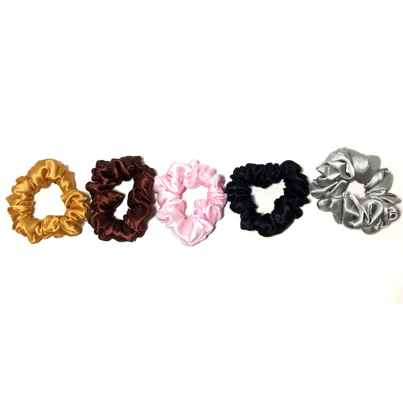 Mini Satin Scrunchie