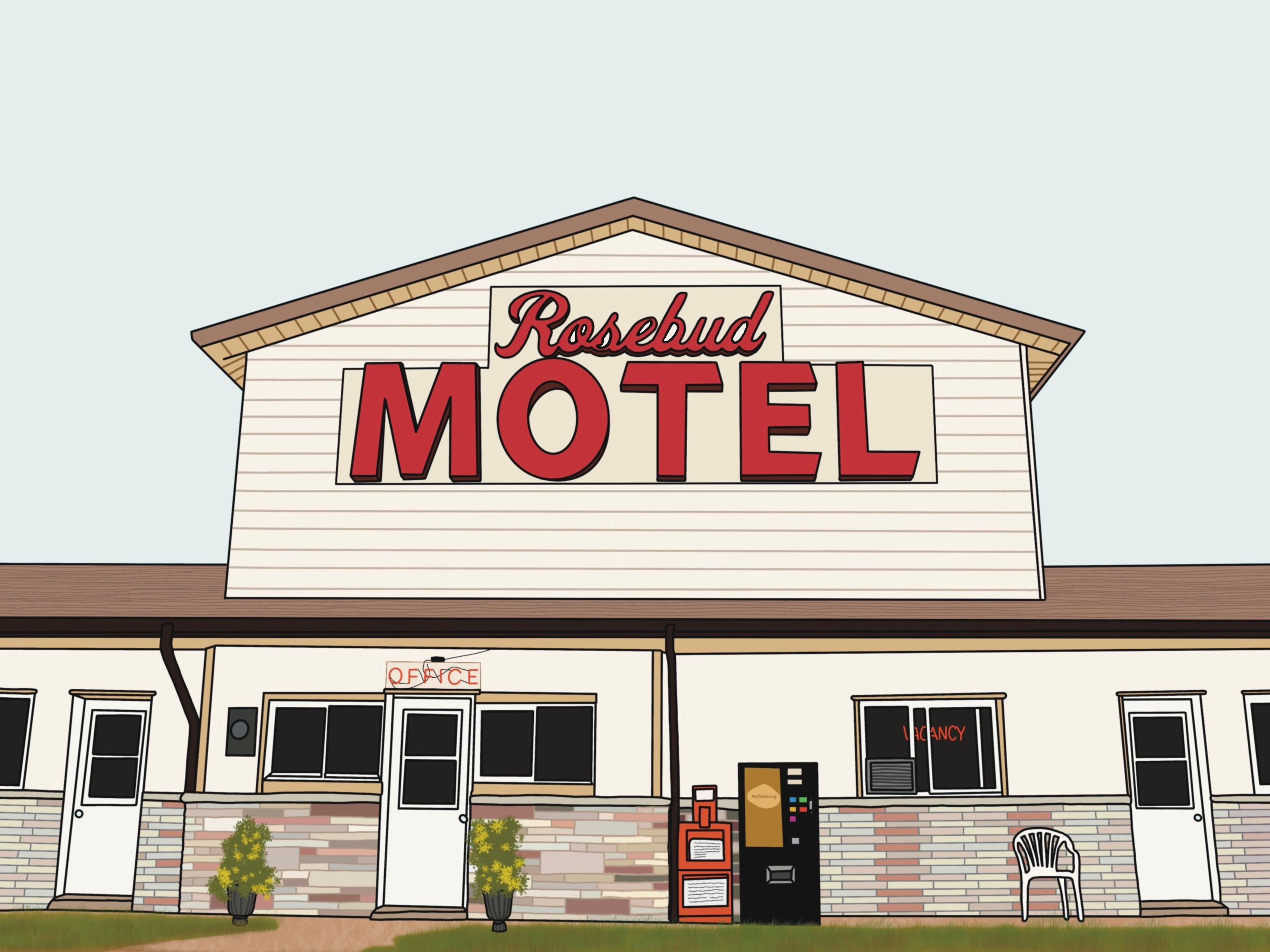 Schitt's Creek Rosebud Motel Etsy España