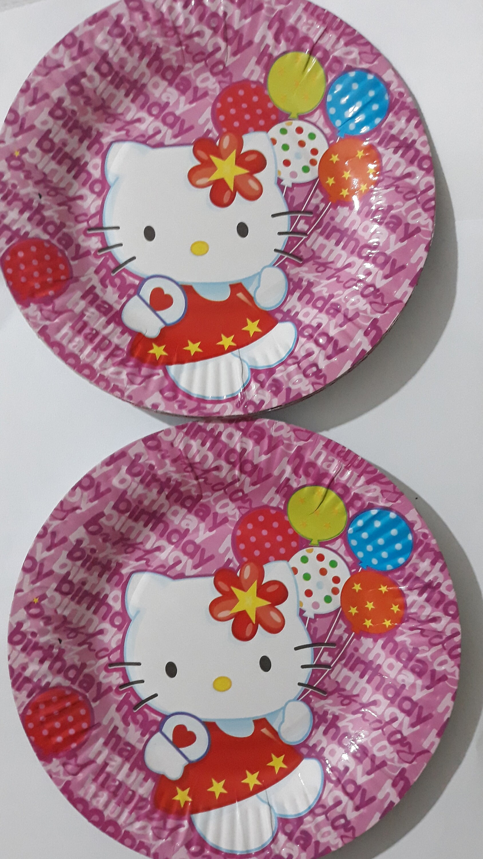 Hello Kitty Paper Plate for Birthday Party Etsy Australia