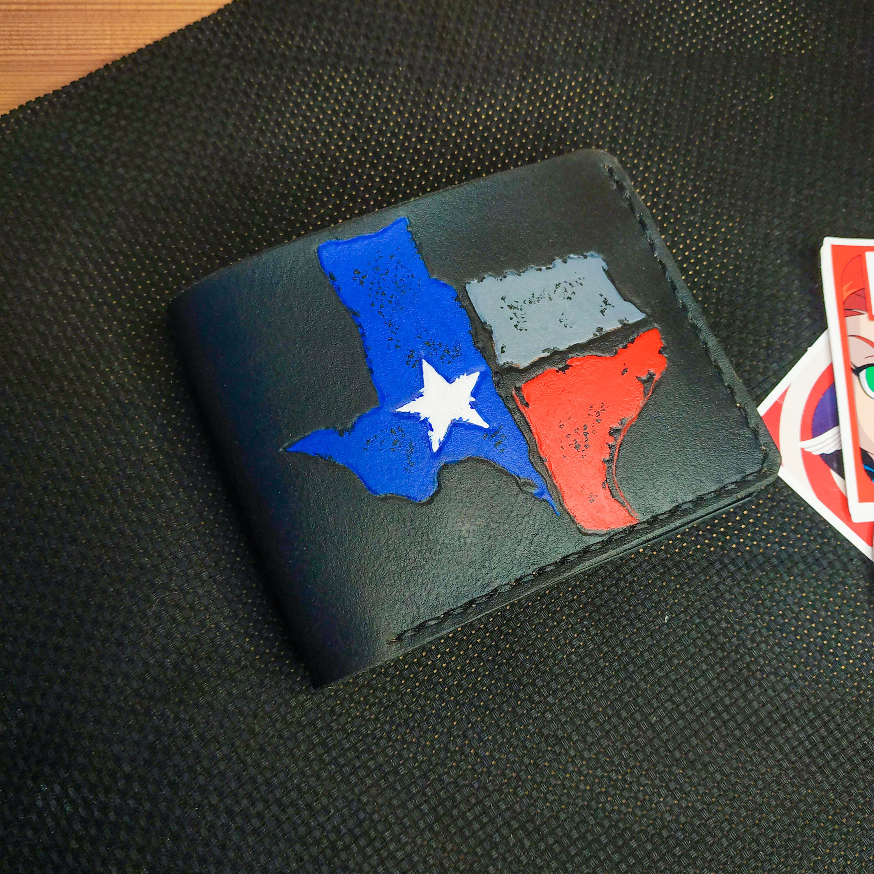 Texas Map wallet Texas flag US USA wallet Personalized Etsy