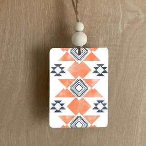 Western tribal design Air Freshener, Punchy Air Freshener, Your own design freshener, Rectangle Air Freshener