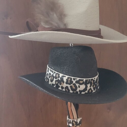 Cowboy Hat Rearview Mirror Charms Cowboy Keychain Western Etsy