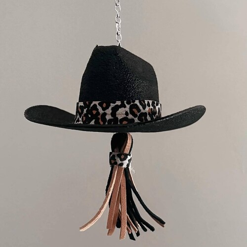 Cowboy Hat Dice Rearview Mirror Charms Western Mirror Etsy