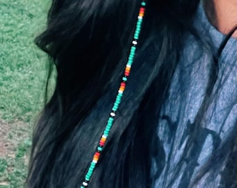 Beaded hair clip