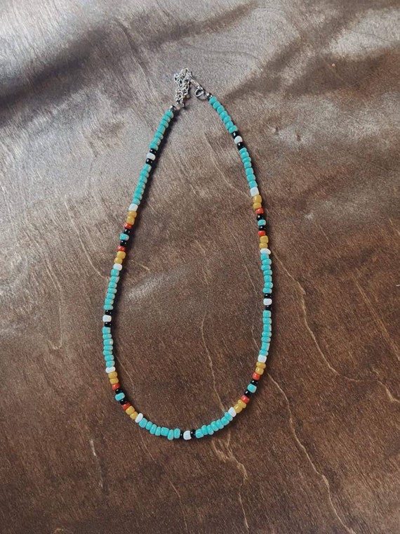 Collana Di Perle Occidentale A Strati – Boho, Retrò, Stile Cowgirl, Per Donna, Perle Di Plastica E Resina - 5