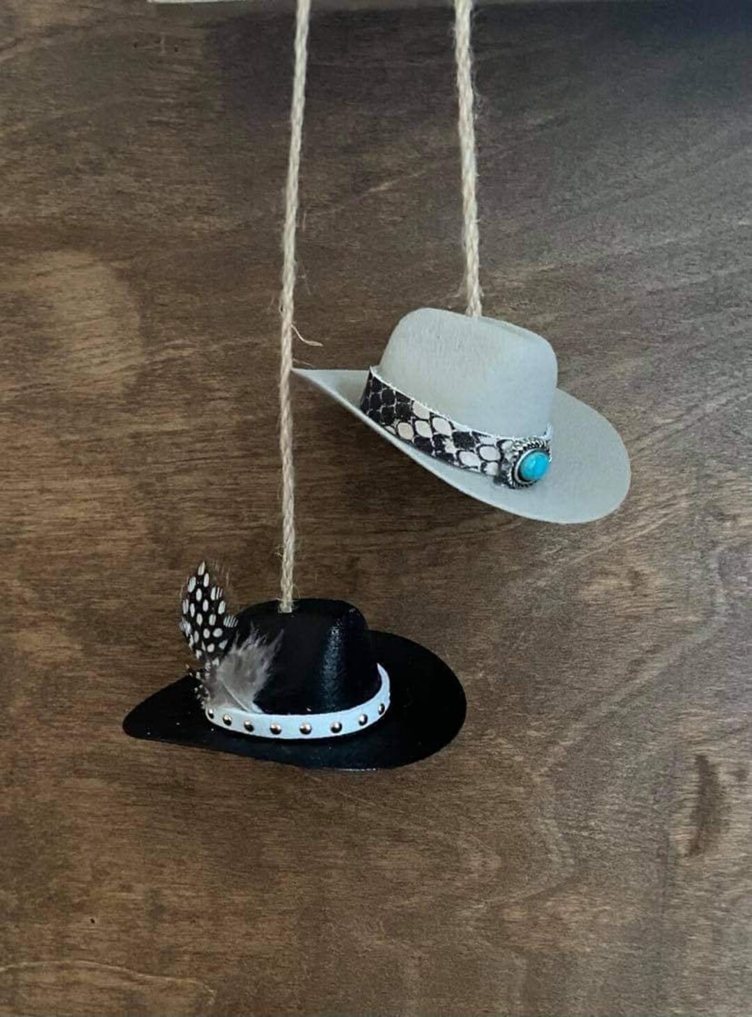 Cowboy Hat Dice Rearview Mirror Charms Western Mirror Etsy Canada