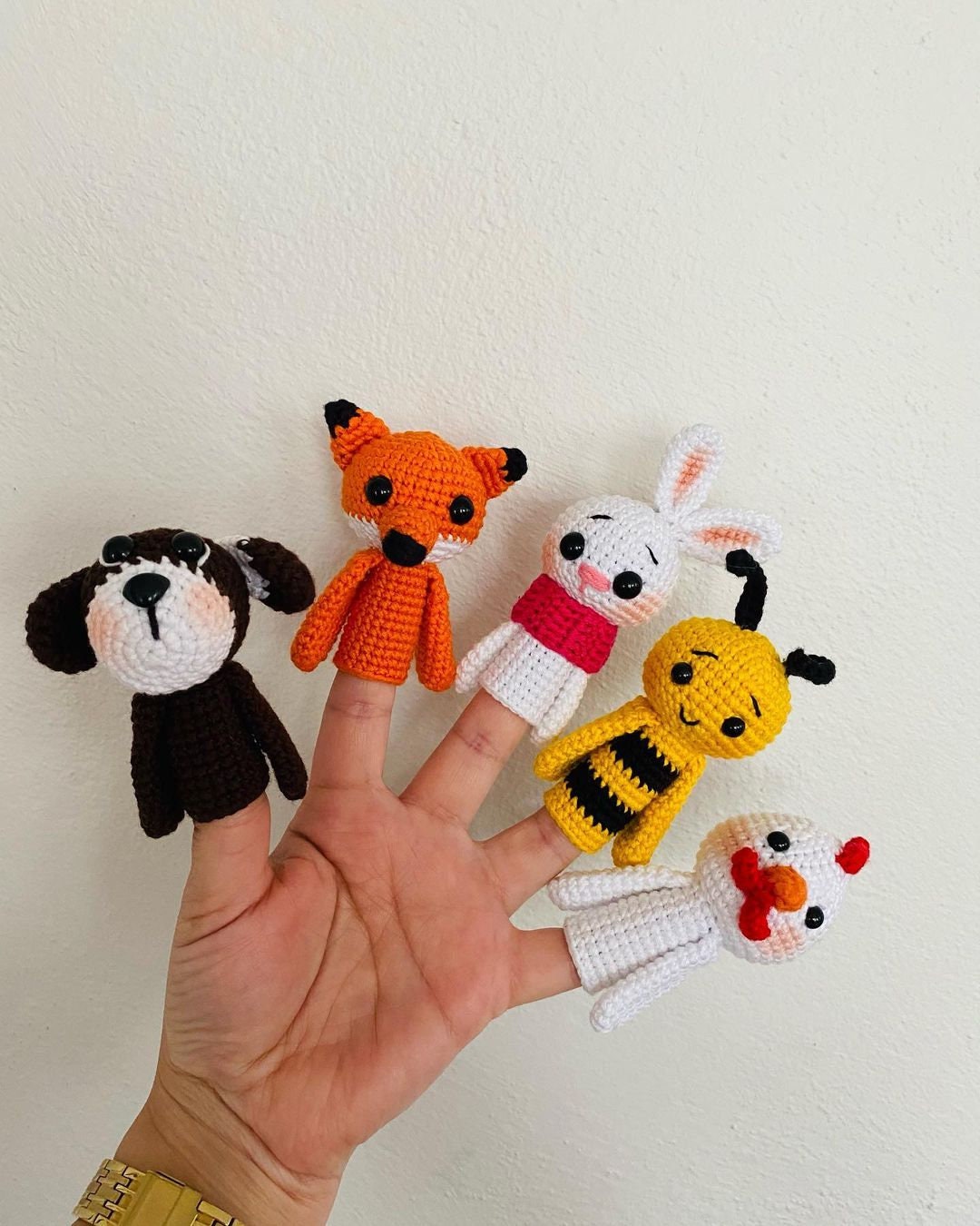 Petite souris grise marionnette à doigt au crochet : accessoires-enfant par  creadole
