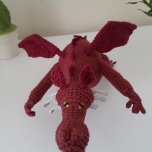 Amigurumi Shrek Dragon Dolls, Crochet and Knitted Doll, Amigurumi Home Dekor