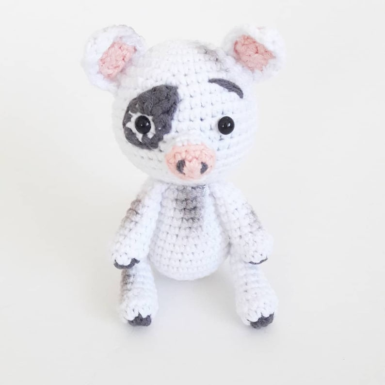Personajes amigurumi de Moana: Moana, Hei Hei, muñecas Pua, muñecas tejidas a crochet y tejidas, regalo especial para tu hijo, juguetes suaves y saludables hechos a mano. imagen 6
